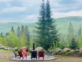 Artemis Log Cabin with Spa & Mountain View